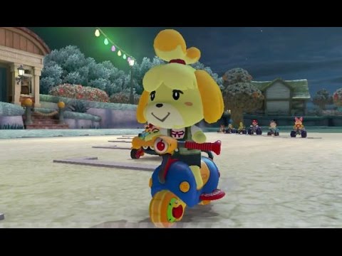 Mario Kart 8 (DLC) - 200cc Crossing Cup (3 Star Ranking) - Isabelle Gameplay - UCg_j7kndWLFZEg4yCqUWPCA