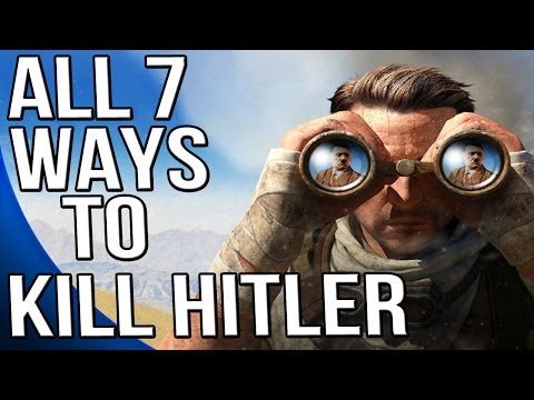 Sniper Elite 3 - ALL Seven Ways to Kill Hitler - Hunt the Grey Wolf - UCyLEtejdFtvHmfKBTDEVvzg