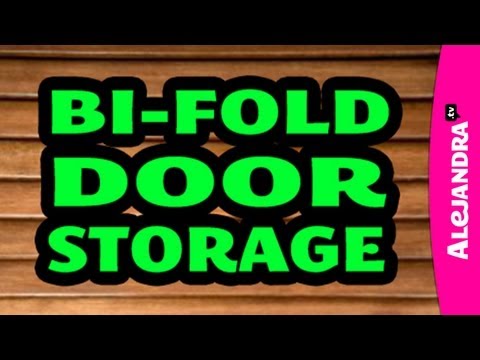 Organizing with a Bi-fold Closet Door & Adding Storage - UCcvu0uB6SzugED_5FEC7Z0Q