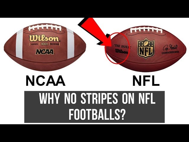 Why Does the NFL Ball Not Have Stripes?