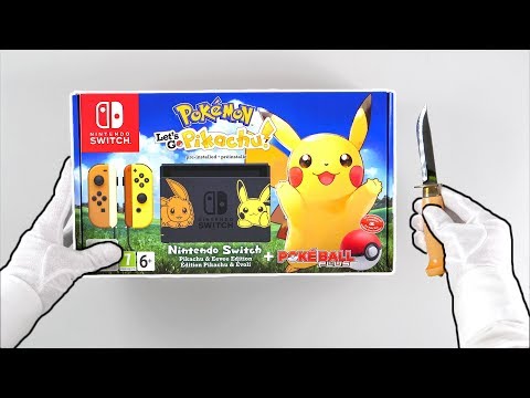 Nintendo Switch "PIKACHU EDITION" Console Unboxing (Pokémon Let's Go Eevee & Pikachu) - UCWVuy4NPohItH9-Gr7e8wqw
