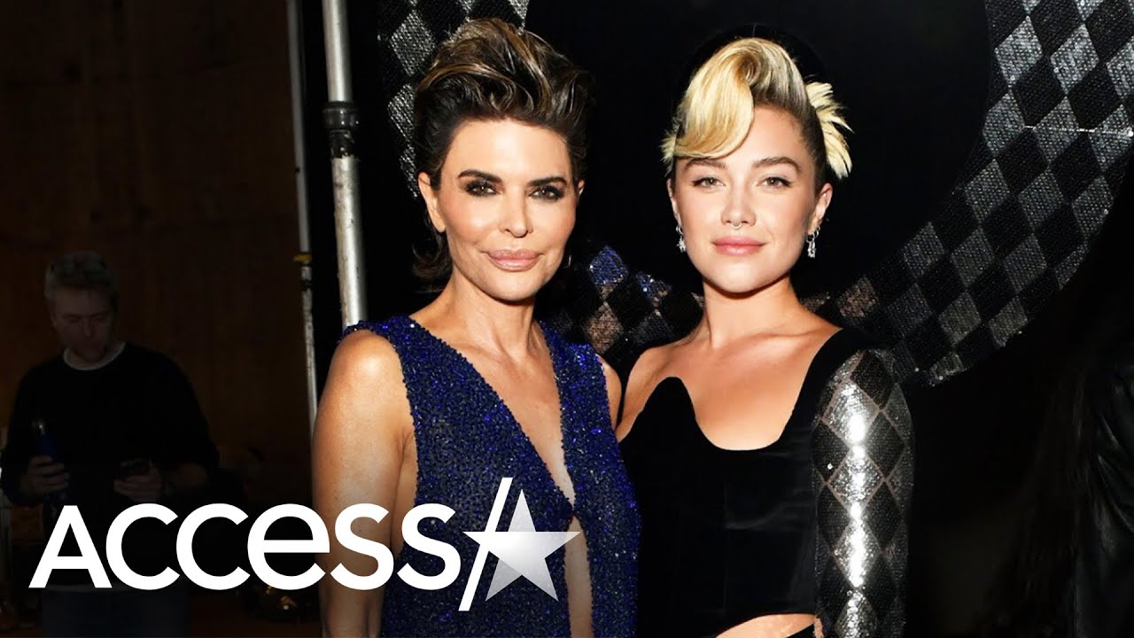 Lisa Rinna & Florence Pugh FINALLY Meet After Being Online Friends For Years