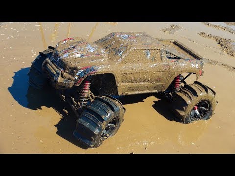 TRAXXAS XMAXX MUDS in MUD SOUP w/ PADDLE TiRES | RC ADVENTURES - UCxcjVHL-2o3D6Q9esu05a1Q