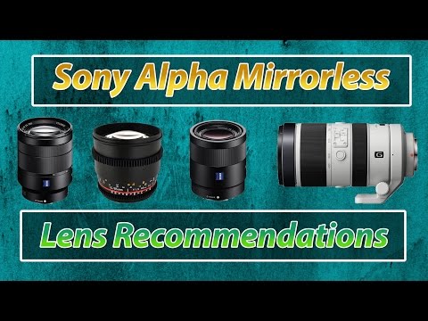 Top 5 Lenses for Sony A7rii A7ii A7Sii | Full Frame Lens Recommendations Training Tutorial - UCFIdYs7n4i8FKEb0aYhOucA