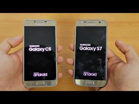 Samsung Galaxy C5 vs Galaxy S7 - Speed Test! (4K) - UCTqMx8l2TtdZ7_1A40qrFiQ