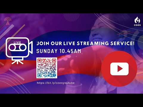 19 June, Sun  10.45am: COOS Holy Communion Service Live Stream