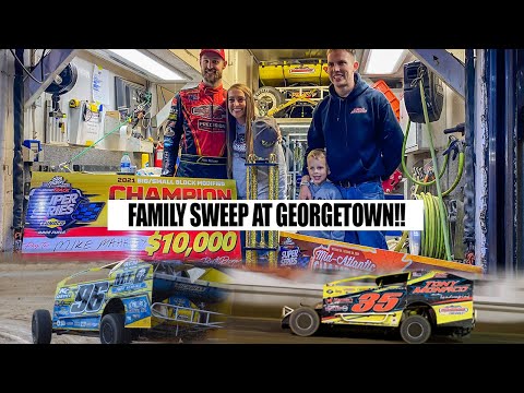 Brother Goes Five Straight &amp; Fiance Wins First STSS Championship! | Georgetown Speedway - dirt track racing video image