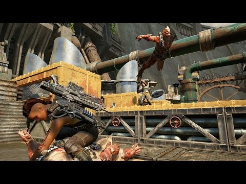 Gears of War 4 Multiplayer Beta: 'Foundation' Map Full Round 1080p/60fps - UCKy1dAqELo0zrOtPkf0eTMw