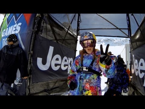 GoPro: Kaya Turski Ski Slopestyle Course Preview - Winter X Games 2013 Tignes - UCqhnX4jA0A5paNd1v-zEysw