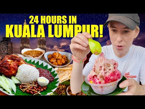24 hour EPIC food adventure in Malaysia's capital!! I tried it ALL!