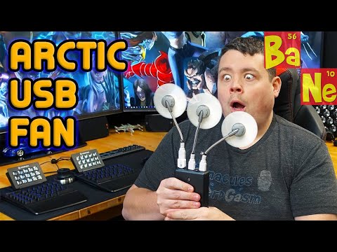 Actively cool all your electronic devices with cheap quiet USB fans
