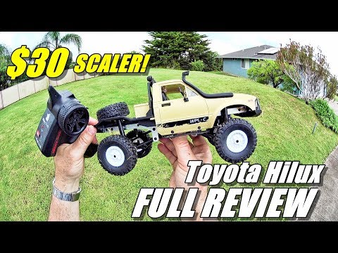 WPL C14 Hercules 4X4 1:16 Toyota Hilux Truck Review - (Unboxing, Run Test, Pros & Cons) - UCVQWy-DTLpRqnuA17WZkjRQ