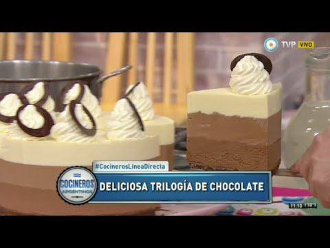 Torta trilogía de chocolate - UCb8W2JPNwMtV4xA0LFb3LUw