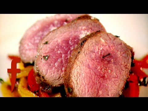 Loin of Venison with Sweet and Sour Peppers | Gordon Ramsay's The F Word Season 3 - UCiZ9jB1O8Aof6P2F9aRNJLg