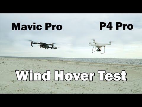 Wind Hover Test - Mavic Pro vs Phantom 4 Pro - UCnAtkFduPVfovckNr3un1FA