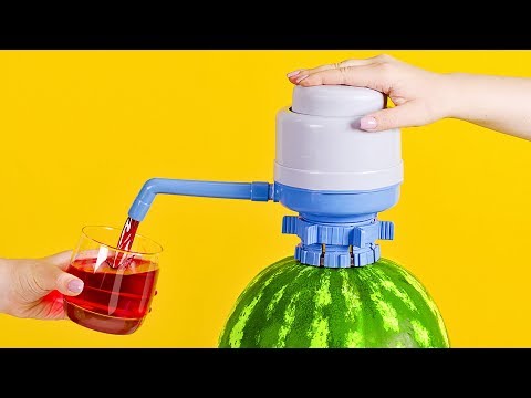 How to Make Watermelon Juice Dispenser - UCw5VDXH8up3pKUppIvcstNQ