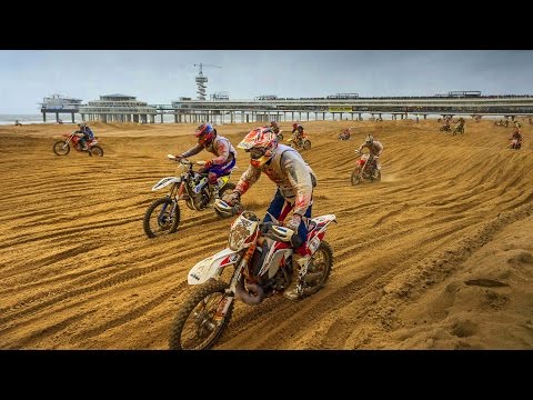 Mass Dirt Bike Racing on Hague Beach | Red Bull Knock Out - UCblfuW_4rakIf2h6aqANefA