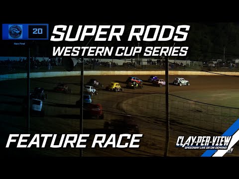 Super Rods | Western Cup Series - Ballarat - 8th Feb 2025 | Clay-Per-View - dirt track racing video image