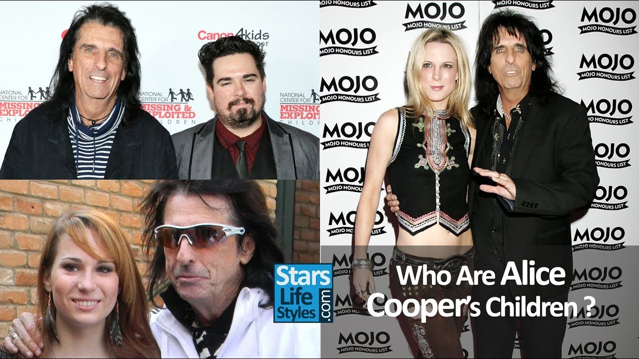 Who Are Alice Cooper's Children ? [2 Daughters And 1 Son] AudioMania.lt