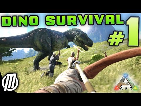 ARK Survival Evolved #1: HUNT DINOSAURS!!! -  Gameplay Live Stream - UCDROnOVjS6VpxgAK6-HpzAQ