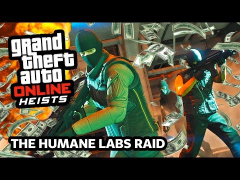 GTA 5 Heists AIRCRAFT CARRIER Raid Gameplay! GTA 5 Humane Lab Heist Walkthrough! (GTA 5 Heist DLC) - UC2wKfjlioOCLP4xQMOWNcgg