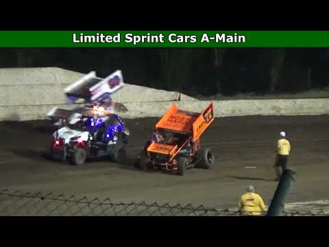 Grays Harbor Raceway, October 7, 2023, Limited Sprint Cars A-Main - dirt track racing video image