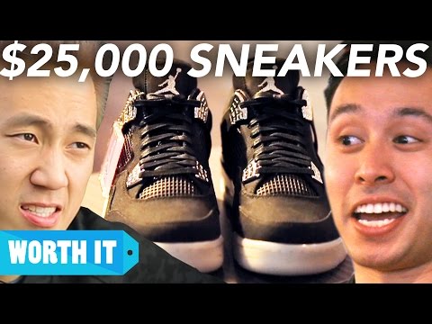 $100 Sneakers Vs. $25,000 Sneakers - UCBUVGPsJzc1U8SECMgBaMFw