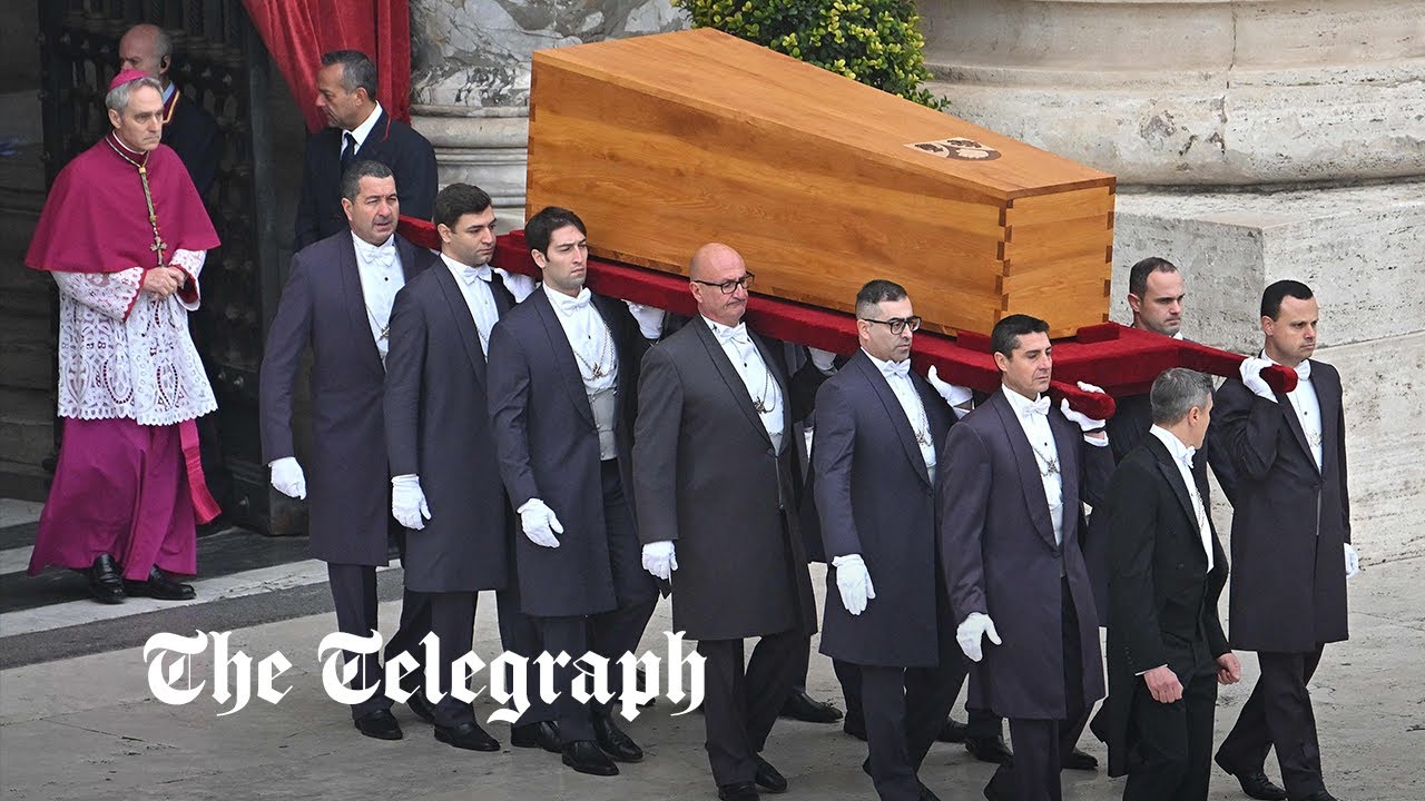 Pope Benedict funeral: Thousands gather at Vatican City ceremony