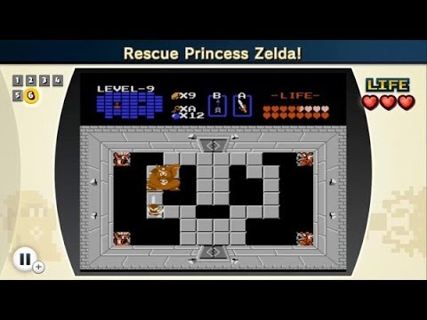 NES Remix Walkthrough - The Legend of Zelda Stages 11-17 (3 Star Rainbow Rank) - UCg_j7kndWLFZEg4yCqUWPCA