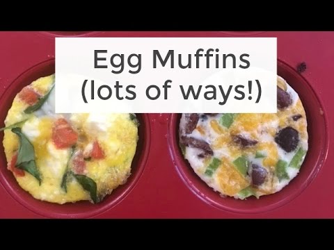 Easy + Healthy Egg Muffins Recipe| FaceBook LIVE - UCj0V0aG4LcdHmdPJ7aTtSCQ
