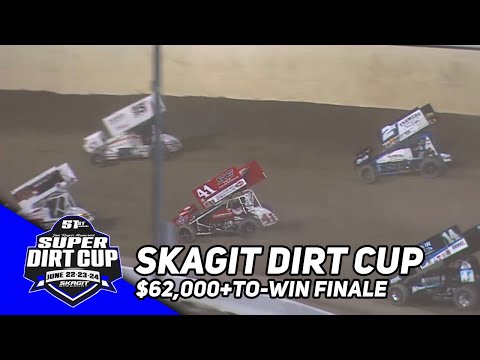 Saturday Finale | 2023 NARC Super Dirt Cup at Skagit Speedway - dirt track racing video image
