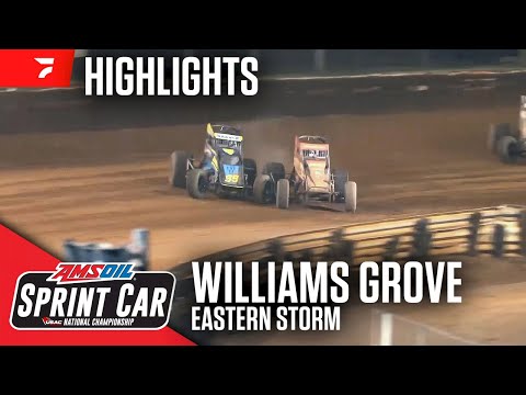 𝑯𝑰𝑮𝑯𝑳𝑰𝑮𝑯𝑻𝑺: USAC AMSOIL National Sprint Cars | Williams Grove Speedway | June 14, 2024 - dirt track racing video image
