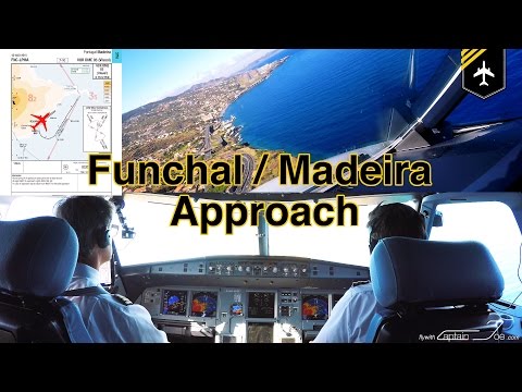FUNCHAL-Madeira Approach, LIVE ATC, Checklists, MovMap, 4K - UC88tlMjiS7kf8uhPWyBTn_A