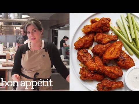 Claire Makes Buffalo Wings | From the Test Kitchen | Bon Appétit - UCbpMy0Fg74eXXkvxJrtEn3w