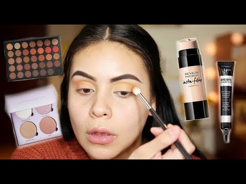 TRYING NEW MAKEUP: DRUGSTORE, HIGH-END, + MORPHE! | JuicyJas - UCqTR5f7YkGro3cPv23SqcqQ