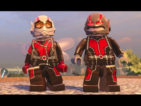 LEGO Marvel's Avengers - All Ant-Man DLC Characters + Free Roam (DLC Showcase) - UCg_j7kndWLFZEg4yCqUWPCA