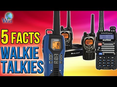 Walkie Talkies: 5 Fast Facts - UCXAHpX2xDhmjqtA-ANgsGmw