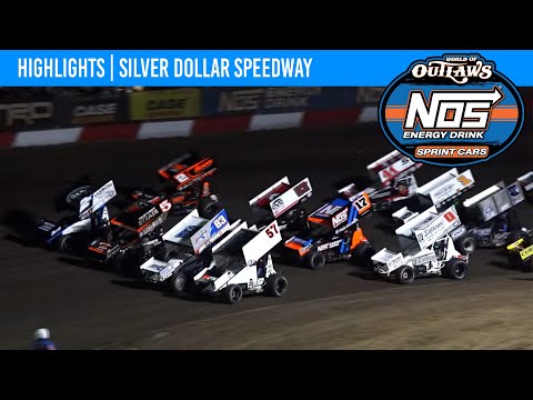 World of Outlaws NOS Energy Drink Sprint Cars | Silver Dollar Speedway | Sept. 8, 2023 | HIGHLIGHTS - dirt track racing video image