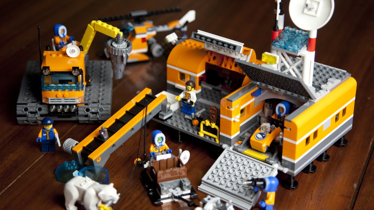 Lego City 60036 Arctic Base Camp Unboxing Build Review F