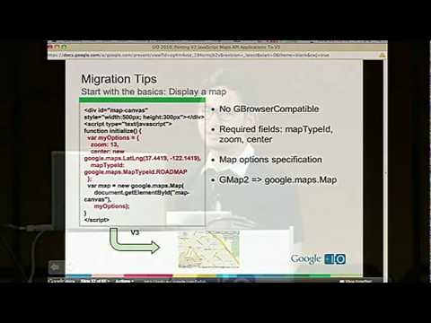 Google I/O 2010 - Porting v2 JavaScript Maps API apps to v3 - UC_x5XG1OV2P6uZZ5FSM9Ttw