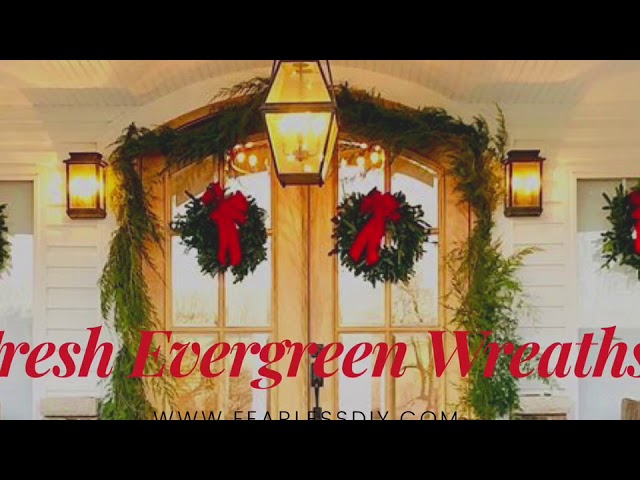 How to Preserve Your Live Wreath