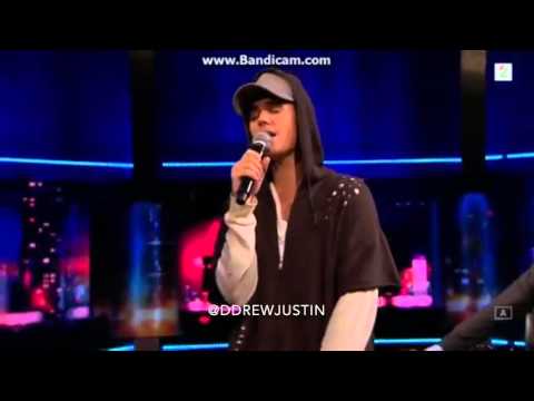 Justin Bieber - As Long As You Love Me LIVE on Senkveld, Norway