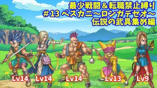 【DQ6】ドラクエ6 最少戦闘縛り+無職縛り ペスカニ～ロンガデセオ～伝説の武具集め編【縛りプレイ】 #shorts #vtuber #ドラ