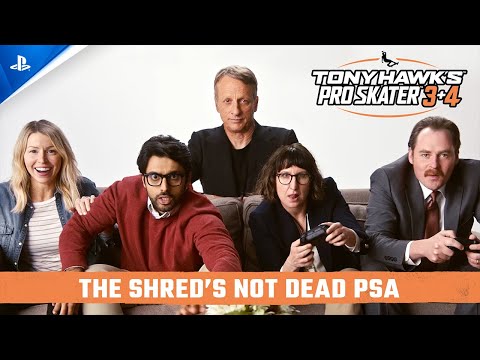 PlayStation рассказывает про Tony Hawk's Pro Skater 3 + 4 - The Shred's Not Dead PSA | PS5 & PS4 Games