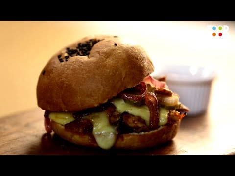 Firangi Tadka | Bbq Sauce In Pulled Chicken Burgers Recipe | Saransh Goila & Chinu Vaze - UCthIcpK06l9bhi9ISgreocw