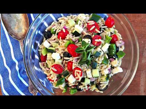 Side Dish Recipe: Mediterranean Style Orzo Salad by Everyday Gourmet with Blakely - UC_WMyJMgMjKQod3FILMmw7g