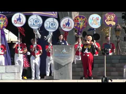 Walt Disney World 40th Anniversary Celebration, Full Presentation, Magic Kingdom 10/1/11 - UCe-gHr2O_LP7t0YJYHZQZlg