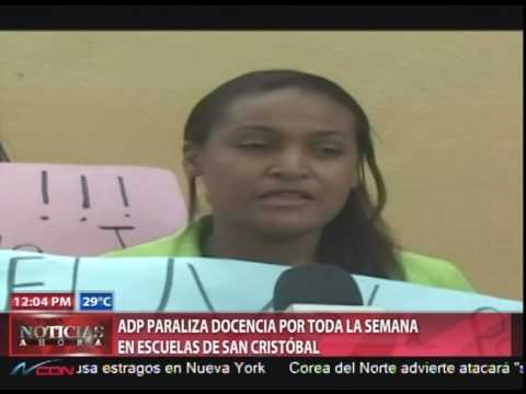 El Caribe » En San Cristóbal realizan paro escalonado de docencia ... - El Caribe