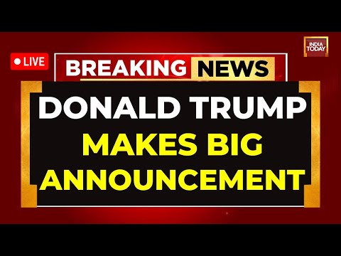 Donald Trump News LIVE | Trump News LIVE | Trump On Iran | US News LIVE | Trump LIVE