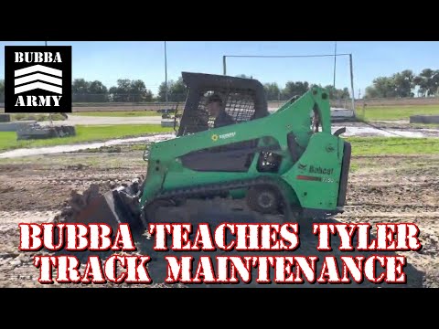 Bubba Teaches Tyler to Operate Skid Steer and Grader - BTLS Vlog